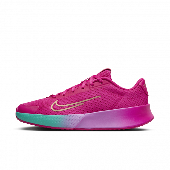 NikeCourt Vapor Lite 2 Premium Women's Hard Court Tennis Shoes - Pink - FB7065-600