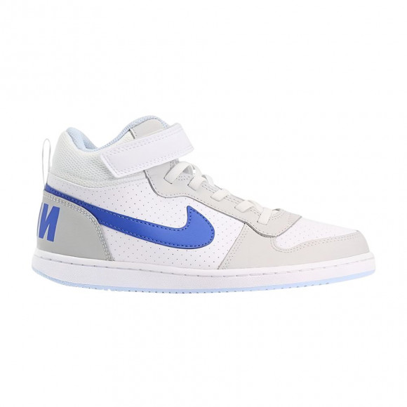 Nike Court Borough PS 'White Blue' | Kid's Size 3 - FB7178-141