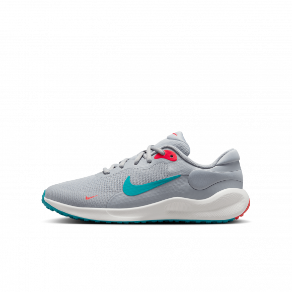 Nike Revolution 7 GS 'Wolf Grey Dusty Cactus' | Kid's Size 7 - FB7689-008