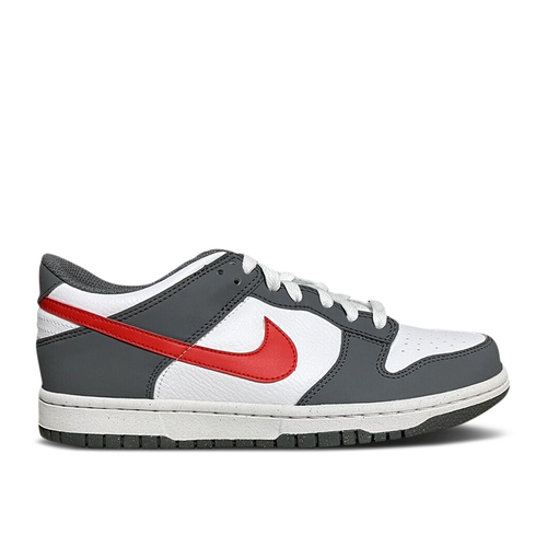 Nike Dunk Low Next Nature GS 'Smoke Grey Light Crimson' - FB8038-001