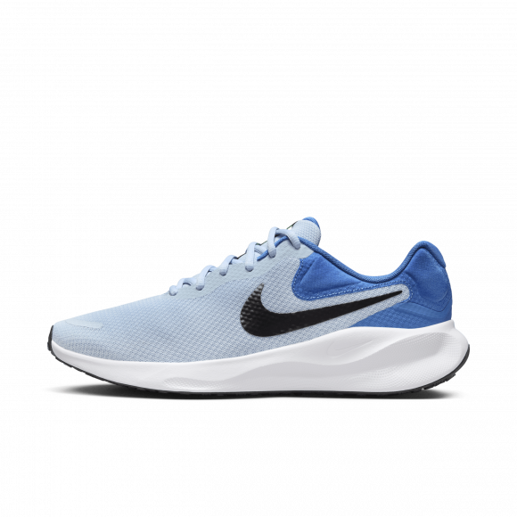 Nike Revolution 7-løbesko til vej til mænd (ekstra brede) - blå - FB8501-402