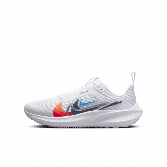 Nike Air Zoom Pegasus 40 PR Hardloopschoenen voor kids (straat) - Wit - FB8866-100