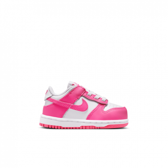 Chaussure Nike Dunk Low pour bébé et tout-petit - Blanc - FB9107-102