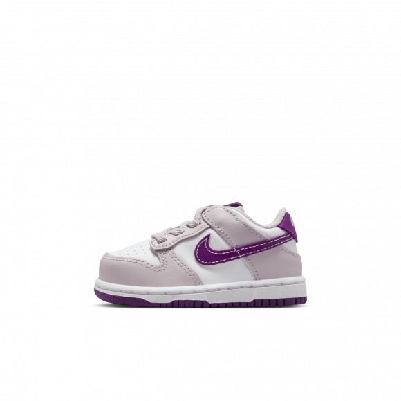 Chaussure Nike Dunk Low pour bébé et tout-petit - Blanc - FB9107-104