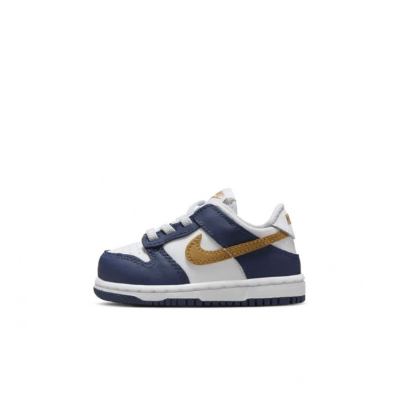 Calzado para bebé e infantil Nike Dunk Low - Blanco - FB9107-111