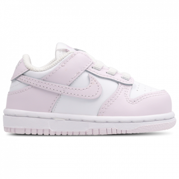 Dunk Low  Blanc/rose   - Bébé - - FB9107-128