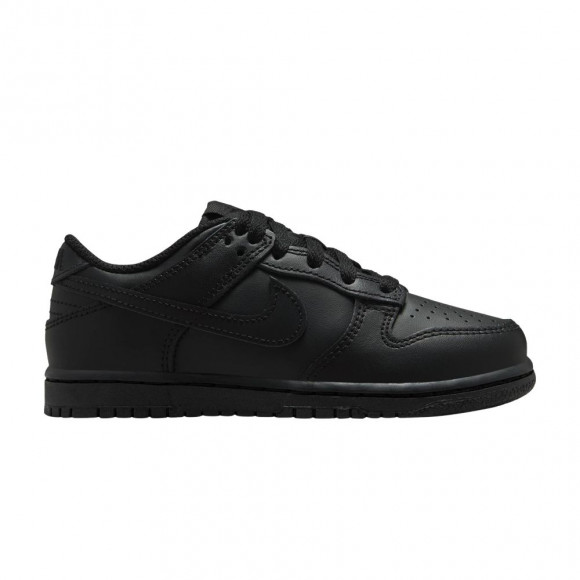 Nike Dunk Low PS 'Triple Black' 2025 | Kid's Size 12 - FB9108-009