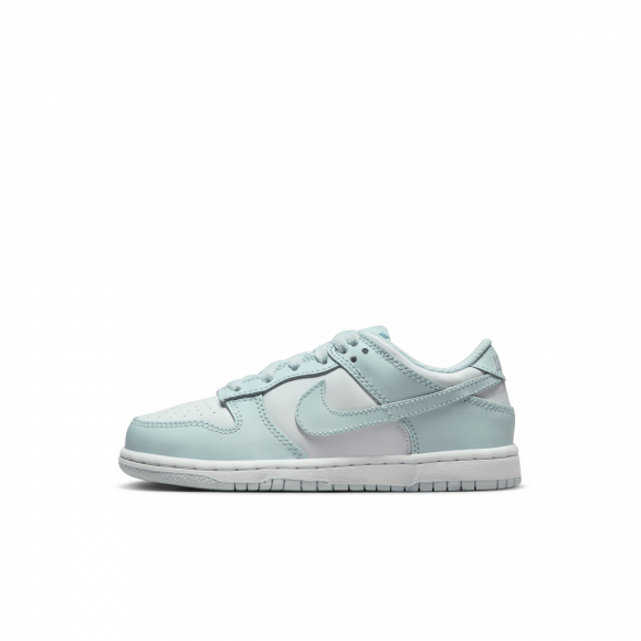 Nike Dunk Low-sko til mindre børn - hvid - FB9108-105