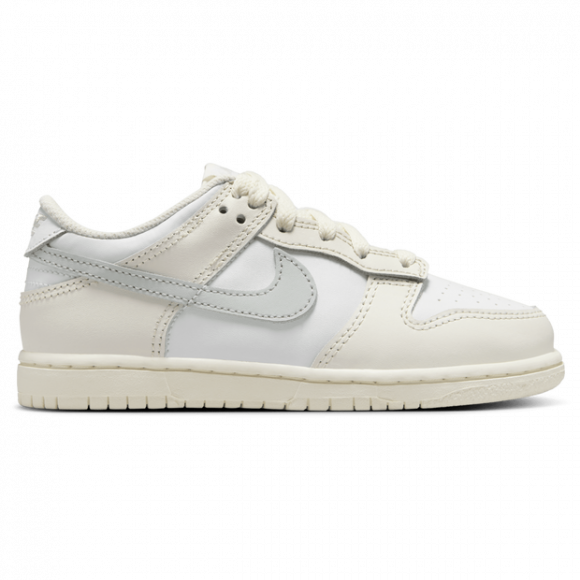 Tenis para niños de preescolar Nike Dunk Low - Blanco - FB9108-109
