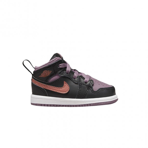 Air Jordan 1 Mid SE TD 'Black Mauve' | Infant Size 4 - FB9912-008