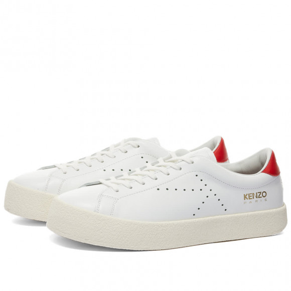 Kenzo Swing Lace up Sneaker White/Red