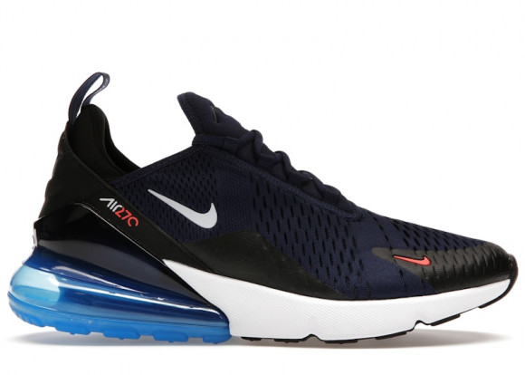 Nike Air Max 270 'Midnight Navy Bright Crimson' | Blue | Men's Size 13 - FD0279-400