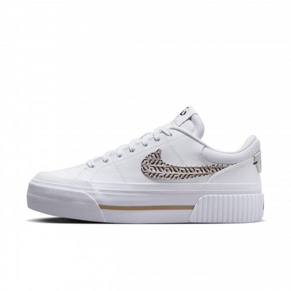 Nike Court Legacy Lift-sko til kvinder - hvid - FD0558-100