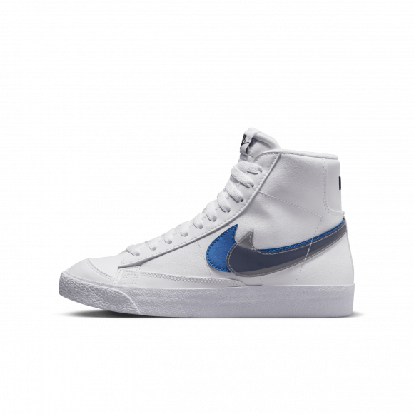 Nike Blazer Mid Next Nature Older Kids' Shoes - White - FD0690-100