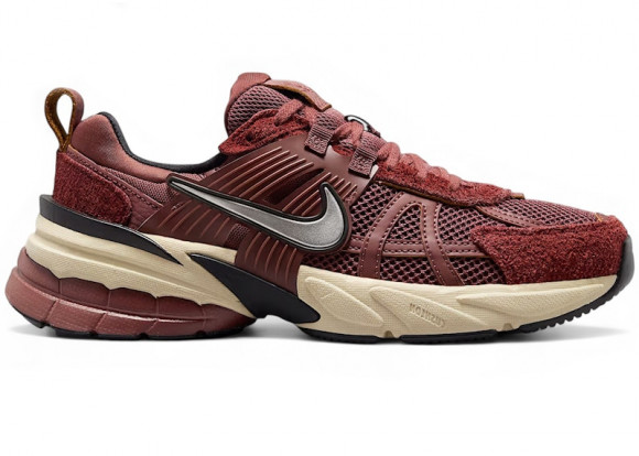 Nike V2K Run Dark Team Red Mtlc Platinum Night Maroon (Women's) - FD0736-601