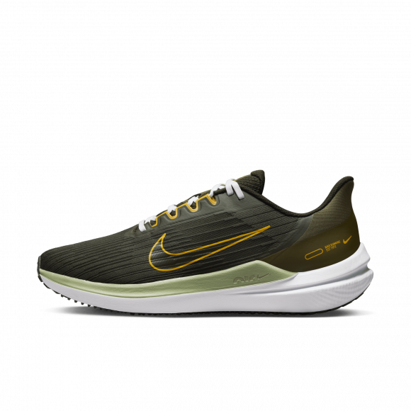 Nike Winflo 9 Men's Road Running Shoes - Green - FD0787-300