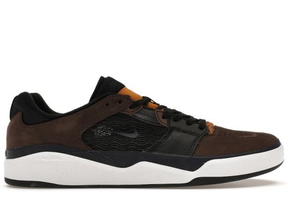 Nike SB Ishod Premium Skate Shoes - Brown - FD1144-200