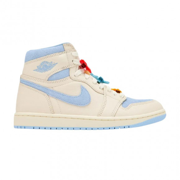 Wmns Air Jordan 1 High OG 'Pale Ivory Pyschic Blue' | Women's Size 6.5 - FD2596-102
