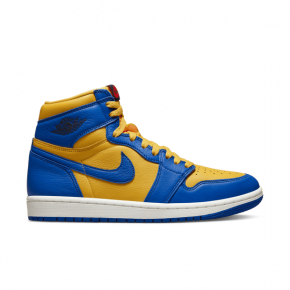 Jordan Wmns Air Jordan 1 Retro Hi Og, Varsity Maize/Game Royal-Sail - FD2596-700