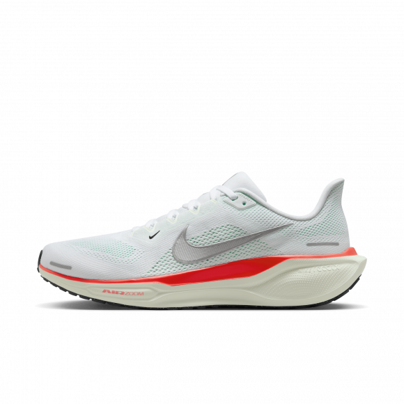 Nike Pegasus 41 Men's Road Running Shoes - White - Recycled Content Minimum - FD2722-115