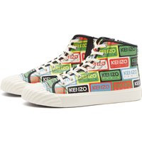 Kenzo Paris Men's Sunburst Label High Top Sneakers in Multicolor - FD55SN020F75-MU
