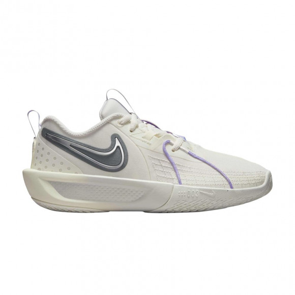 Nike GT Cut 3 GS 'Sail Smoke Grey' | Cream | Kid's Size 3.5 - FD7033-104