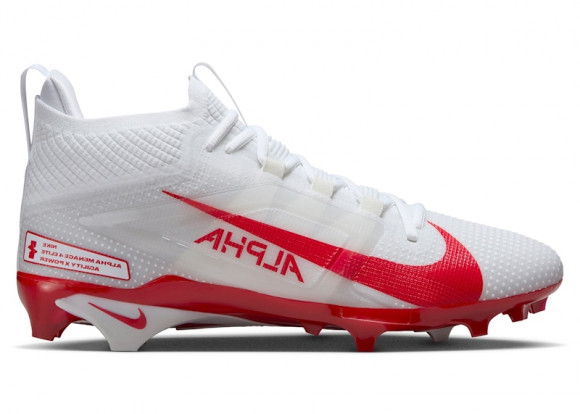 Nike Alpha Menace 4 Elite White University Red Photon Dust - FD7036-102