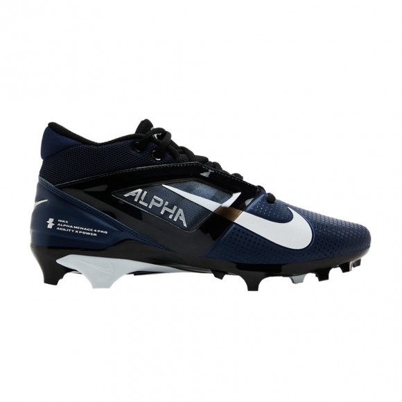 Nike Alpha Menace 4 Pro 'Midnight Navy White' | Blue | Men's Size 13 - FD7037-401