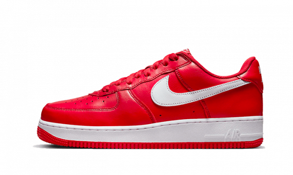 Nike Air Force 1 Low '07 Retro Color of the Month University Red White - FD7039-600