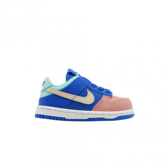 Nike Dunk Low SE TD 'Salmon Toe' | Blue | Infant Size 7 - FD8271-400