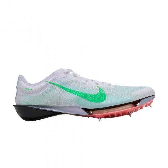 Nike Victory 2 Track & Field Distance Spikes 'Summit White Obsidian Palest Purple Electro Green' | Men's Size 7 - FD8411-102