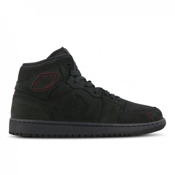 Jordan 1 Mid SE Craft Dark Smoke Red - FD8634-001