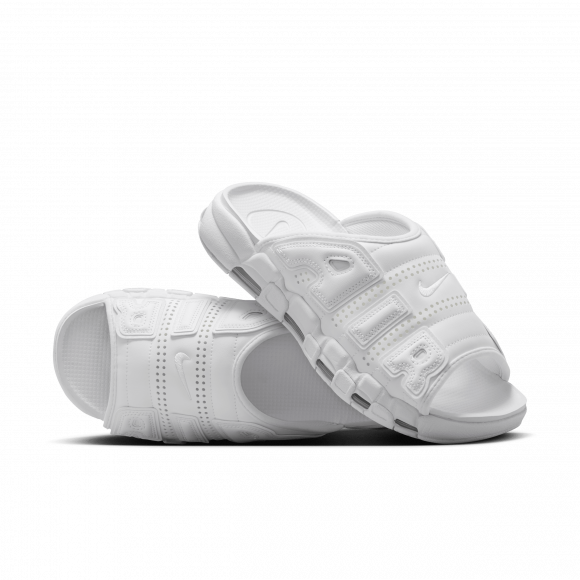 Nike Air More Uptempo Men's Slides - White - FD9883-101
