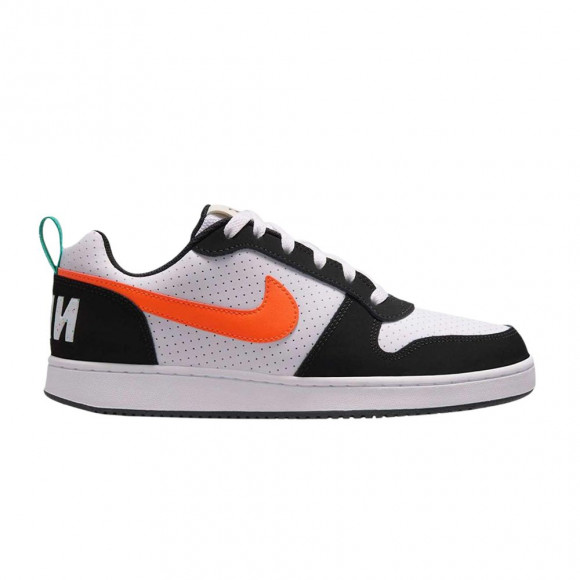 Nike Wmns Court Borough Low 'White Safety Orange White' | Women's Size 5.5 - FD9918-181