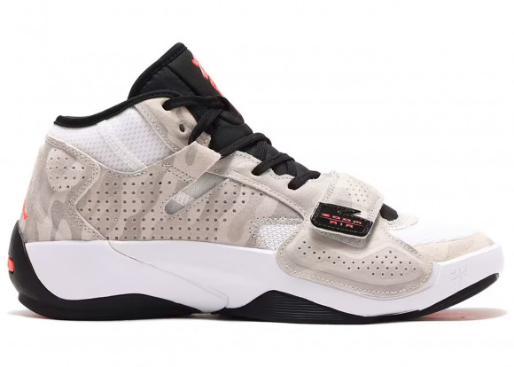 Jordan Zion 2 White/Black/Photon Dust/Flash Crimson