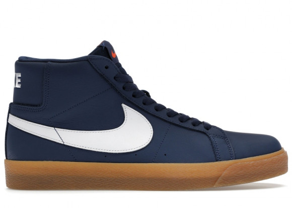 Nike SB Zoom Blazer Mid Orange Label Navy Gum - FJ1680-400