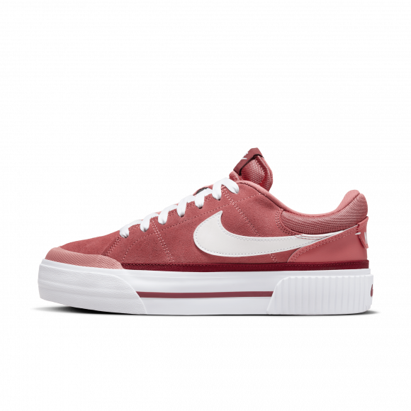 Nike Court Legacy Lift-sko til kvinder - rød - FJ1986-600