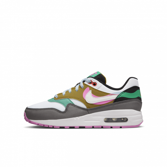 Chaussure Nike Air Max 1 SE pour enfant/ado - Noir - FJ3286-001