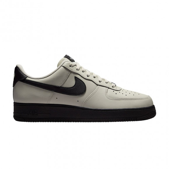 Nike Air Force 1 '07 'Light Bone Black' | Cream | Men's Size 6 - FJ4146-005