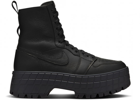 Botas Air Jordan 1 Brooklyn para mulher - Preto - FJ5737-001