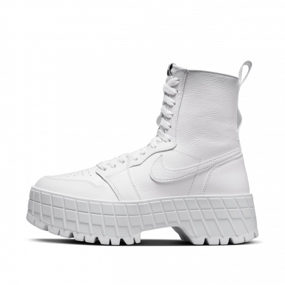 Botas Air Jordan 1 Brooklyn para mulher - Branco - FJ5737-111