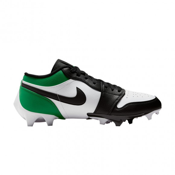 Air Jordan 1 Low 'Black White Lucky Green' | Men's Size 10 - FJ6245-003