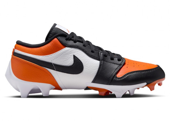 Jordan 1 Low TD Cleat 'Shattered Backboard' | Orange | Men's Size 11.5 - FJ6245-801