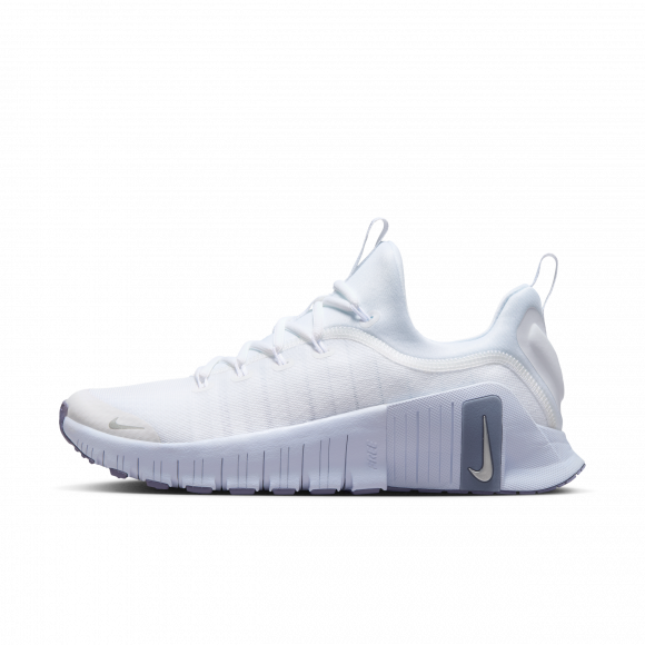 Nike Free Metcon 6 White Half Blue Silver (Women's) - FJ7126-110