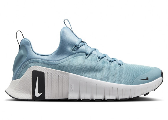 Nike Free Metcon 6 Denim Turquoise Black Vast Grey White - FJ7127-400