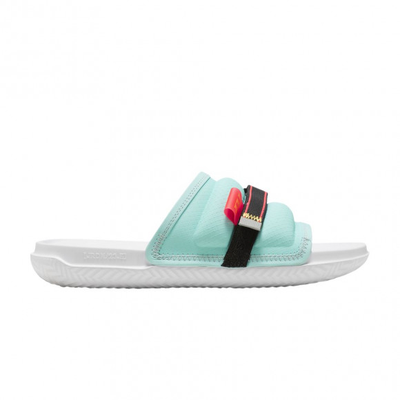 Air Jordan Super Play Slide 'Island Green Laser Orange' | Men's Size 8 - FJ7686-381