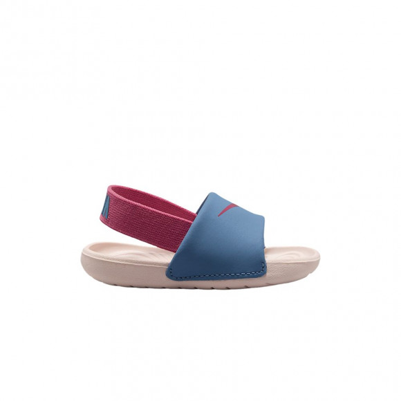 Nike Kawa Slides TD 'Work Blue Chalk Peony' | Red | Infant Size 5 - FJ8811-401
