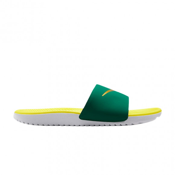Nike Kawa Slide GS 'Malachite Sonic Yellow' | Green | Kid's Size 7 - FJ8812-301