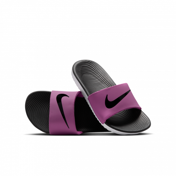 Claquette Nike Kawa pour enfant/ado - Rose - FJ8812-601