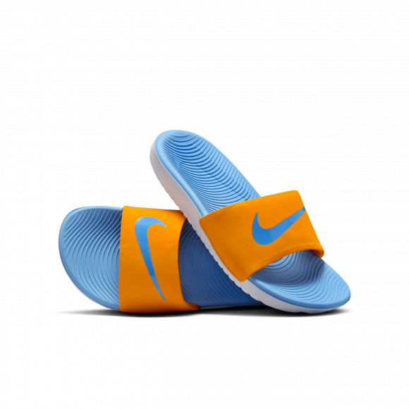 Claquette Nike Kawa pour ado - Orange - FJ8812-801